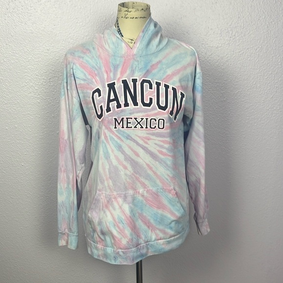 Tops - Tie Dye Long Sleeve Hoodie